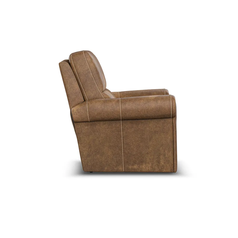 COLORADO Armchair Ranch Brown Fabric - Image 4