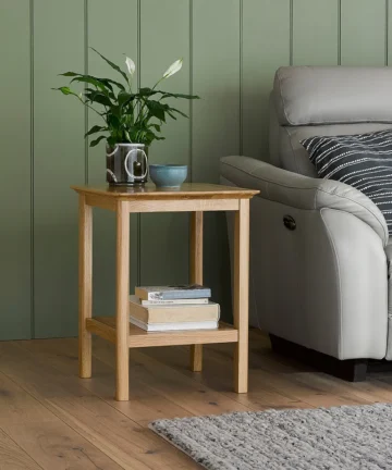 COPENHAGEN Side Table Natural Solid Oak