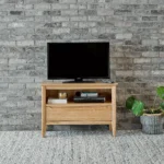 COPENHAGEN Small TV Unit Natural Solid Oak
