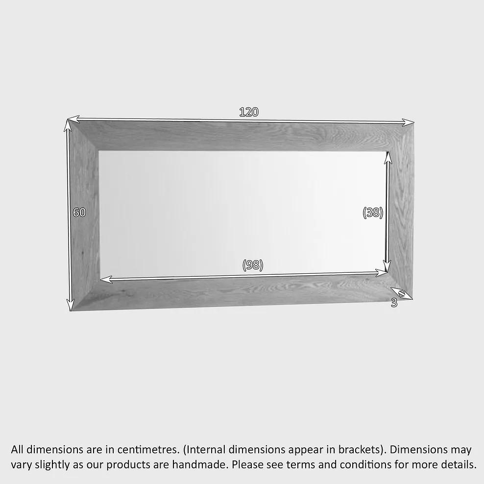 HARPER WALL MIRROR Natural Oak - Image 5