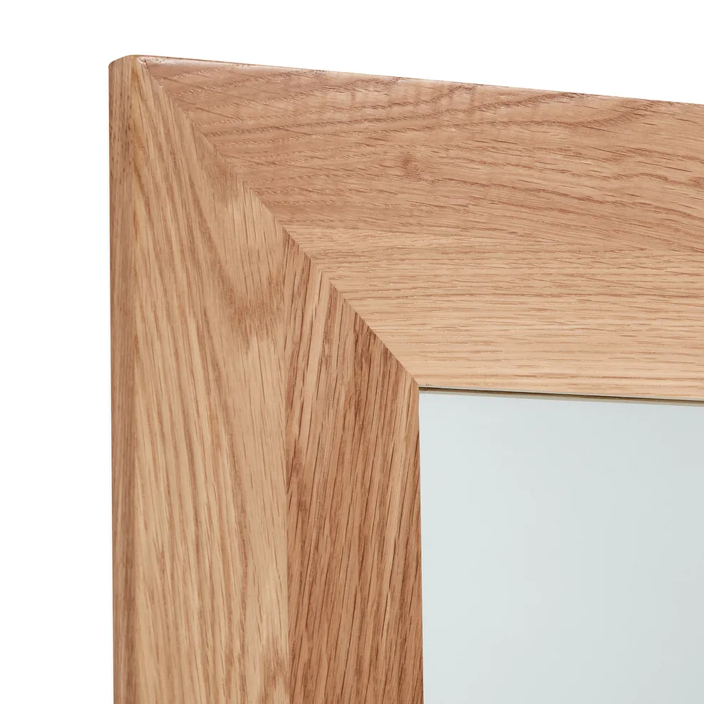 HARPER WALL MIRROR Natural Oak - Image 4