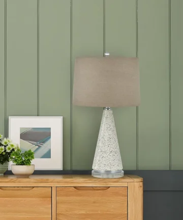 CARAVELLE TABLE LAMP Glass & Metal