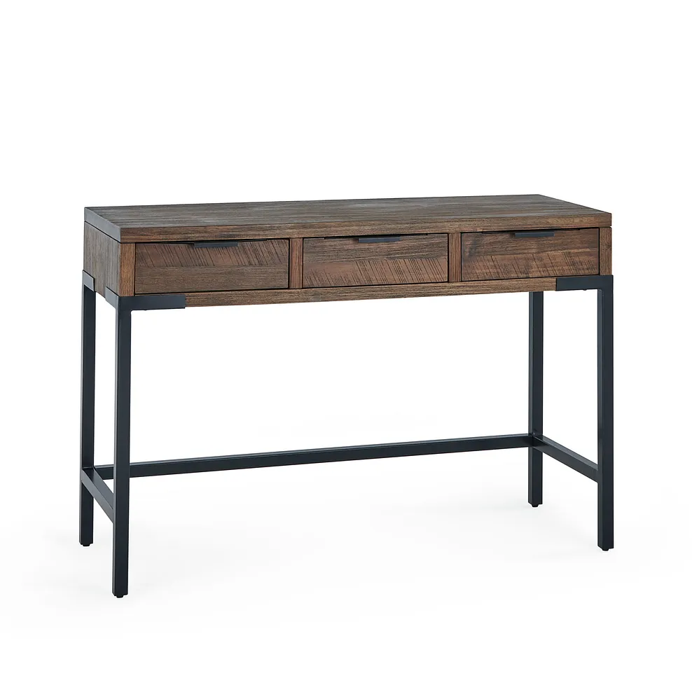 DETROIT Dressing Table Solid Hardwood & Metal - Image 3