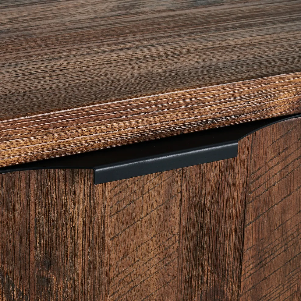 DETROIT Dressing Table Solid Hardwood & Metal - Image 9
