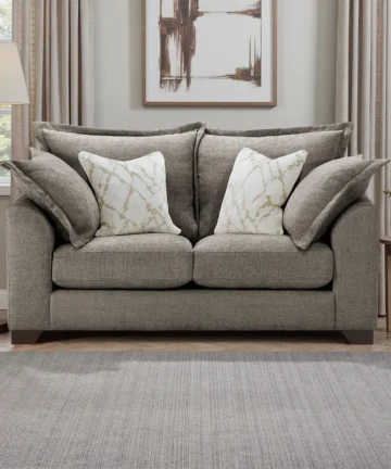 DEWSBURY 2 Seater Sofa Mocha Fabric