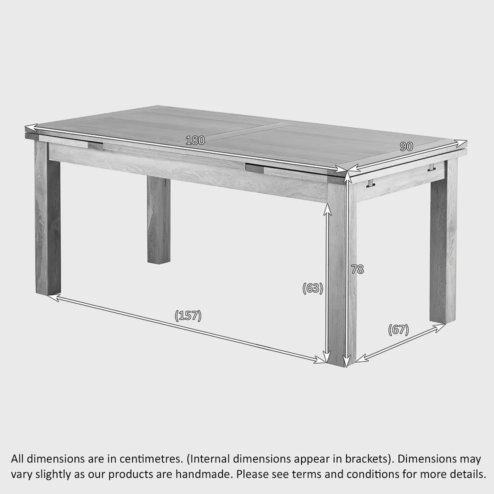 DORSET 6ft Dining Table with 8 Chairs Natural Solid Oak - Image 6
