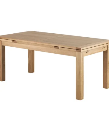 DORSET 6ft Dining Table with 4 Chairs Natural Solid Oak