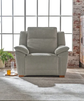 DUNE Armchair Sense Light Grey Fabric