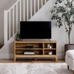 DURHAM Large TV Unit Natural Oak