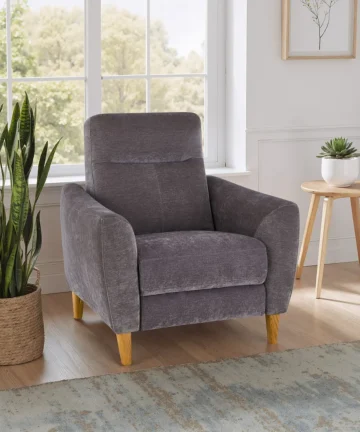 DYLAN Static Armchair Amigo Granite Fabric