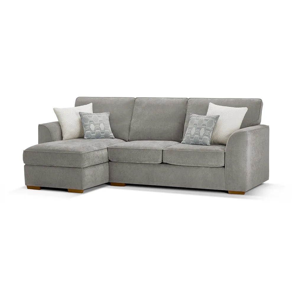EASTLEY Left Hand Chaise Sofa Limoge Fog Fabric - Image 2
