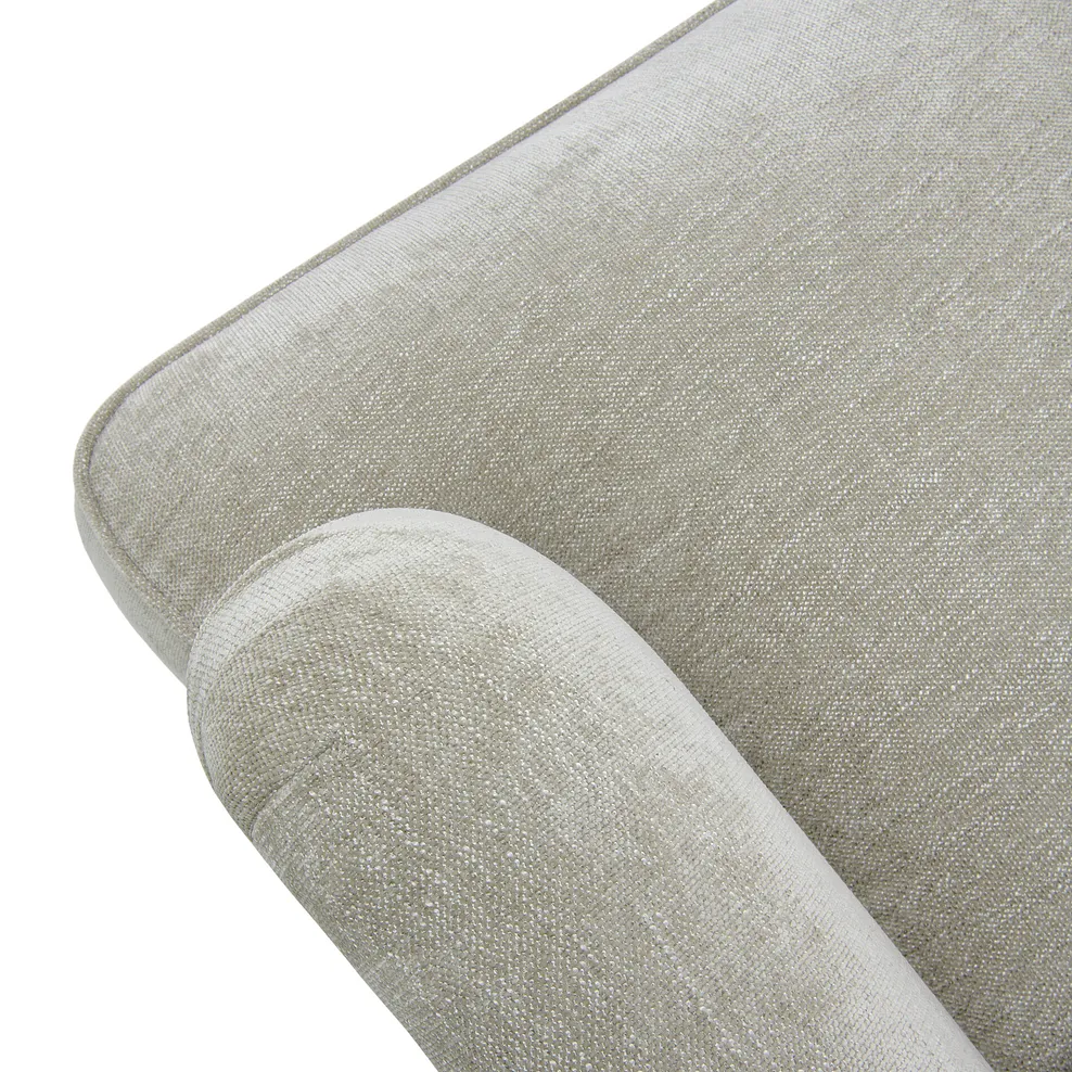 ELOISE 2 Seater Sofa Marlan Natural Fabric - Image 9