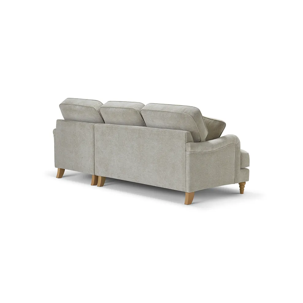 ELOISE Right Hand Chaise Sofa Marlan Natural Fabric - Image 7