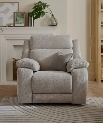 EMERSON Armchair Luxe Natural Fabric