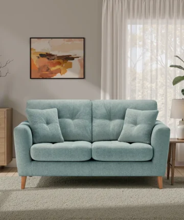 ETON 2 Seater Sofa Duck Egg Fabric