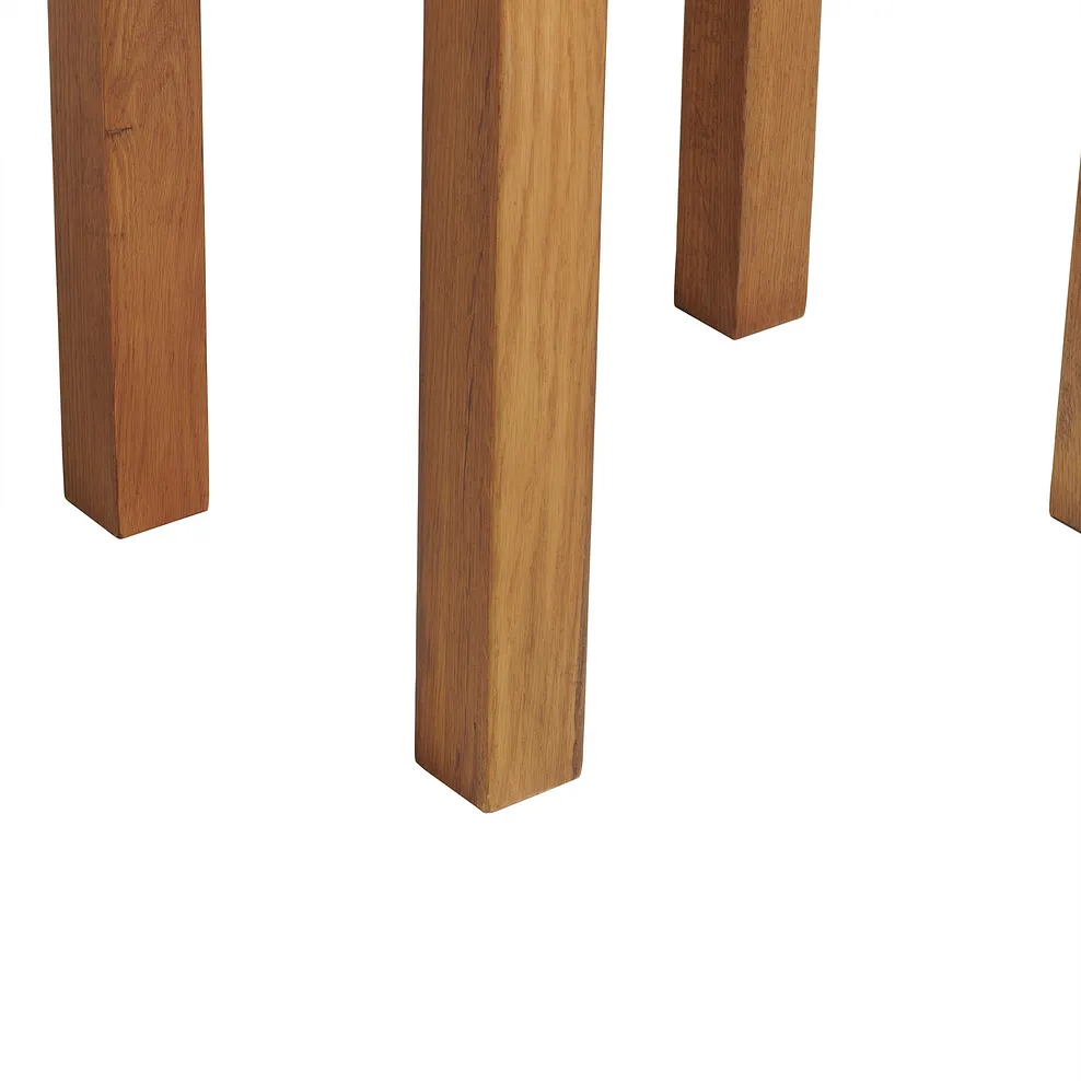 FRENCH FARMHOUSE Dressing Table Stool Rustic Solid Oak - Image 5