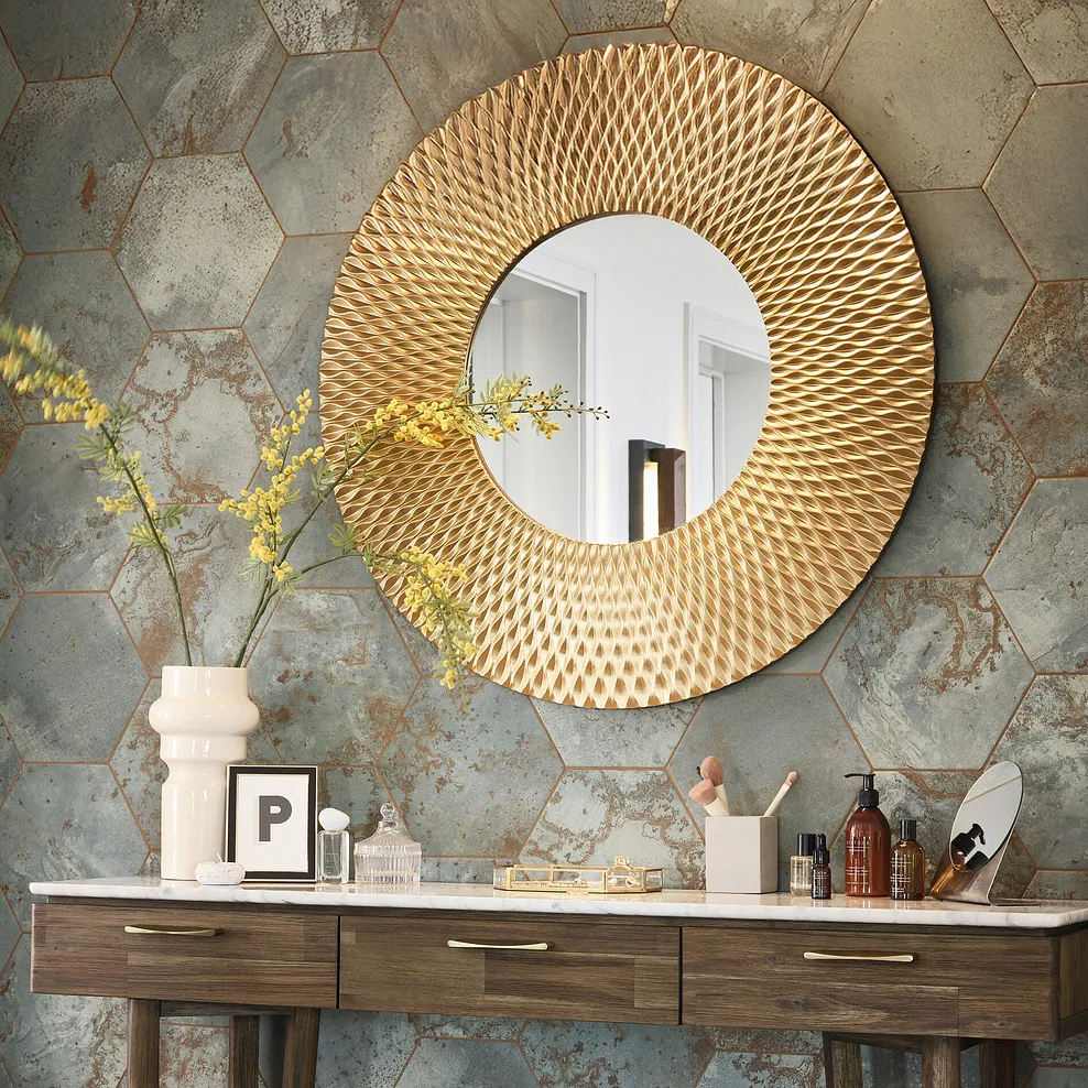 EVELYN WALL MIRROR Gold