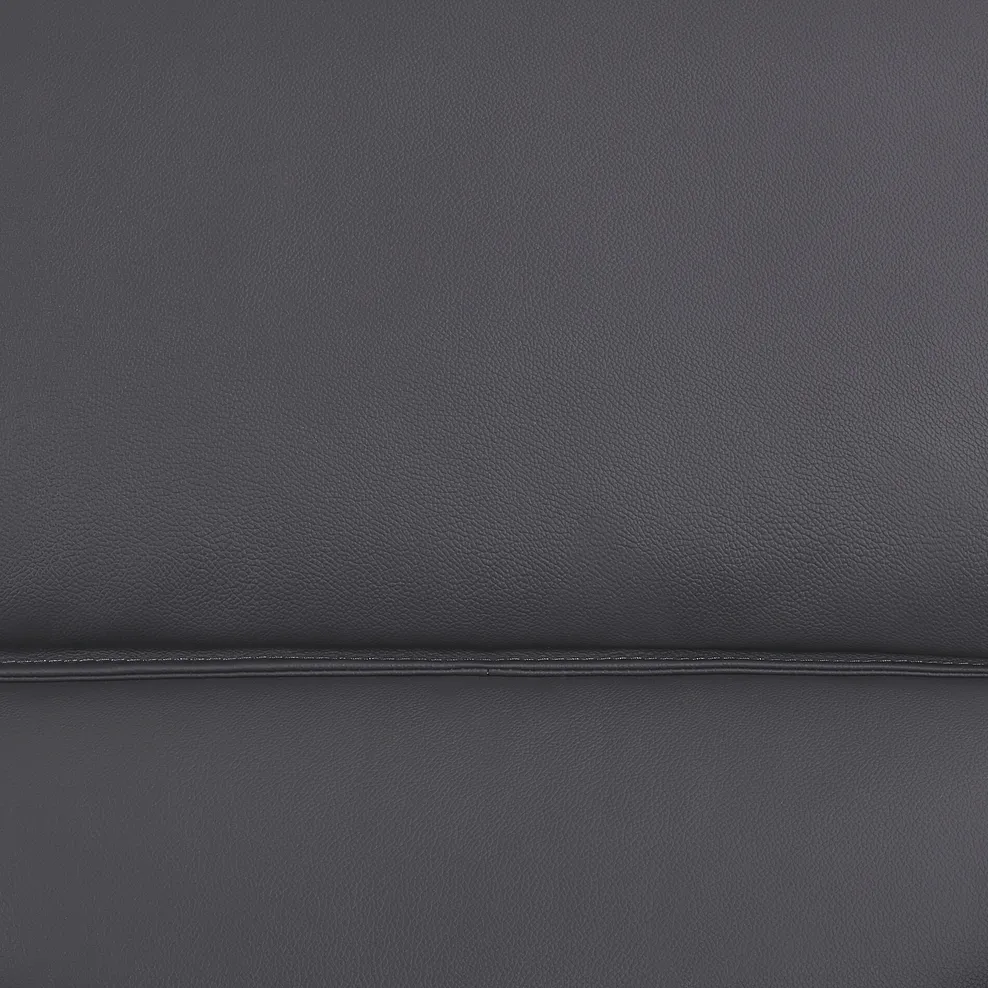 GOODWOOD Electric Recliner Armchair Dark Grey Leather - Image 10