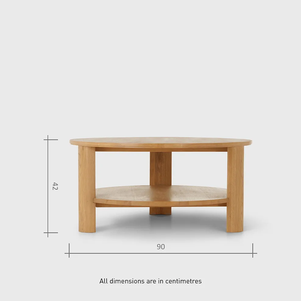 HALO Coffee Table Natural Oak - Image 8