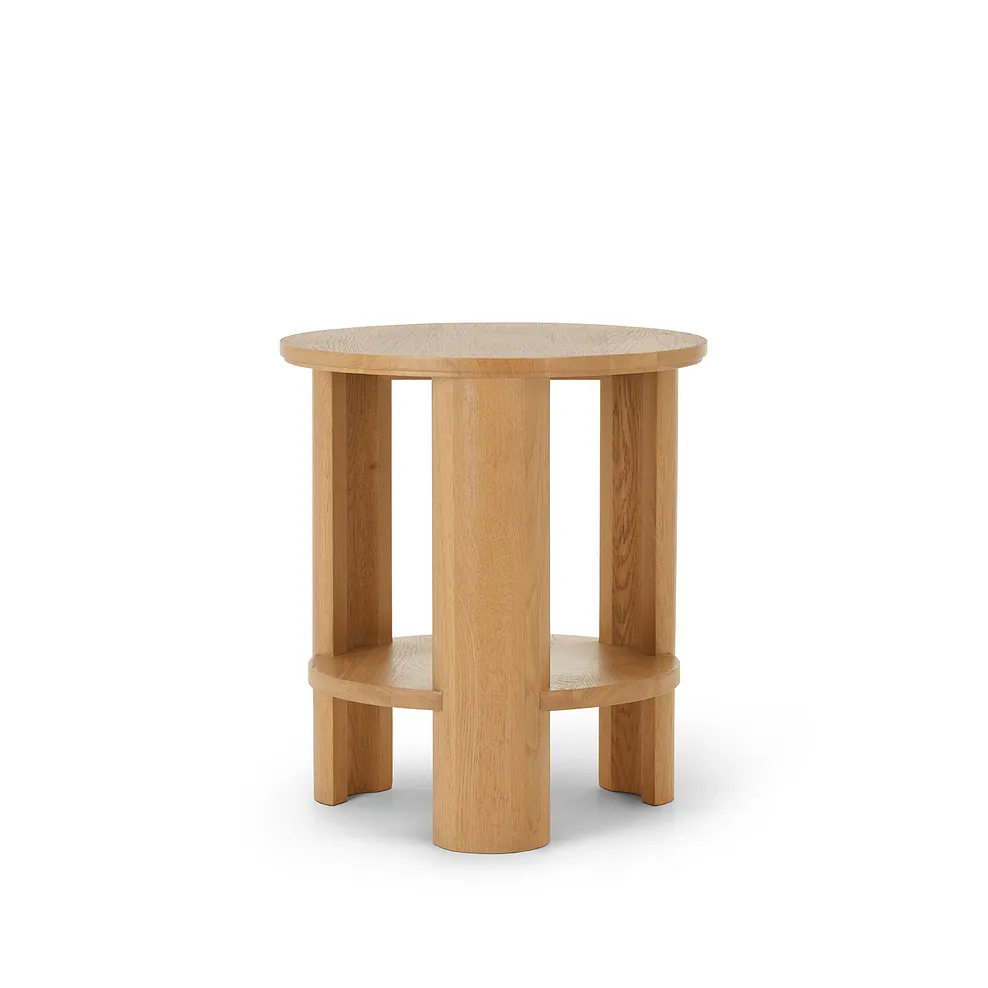 HALO Side Table Natural Oak - Image 4