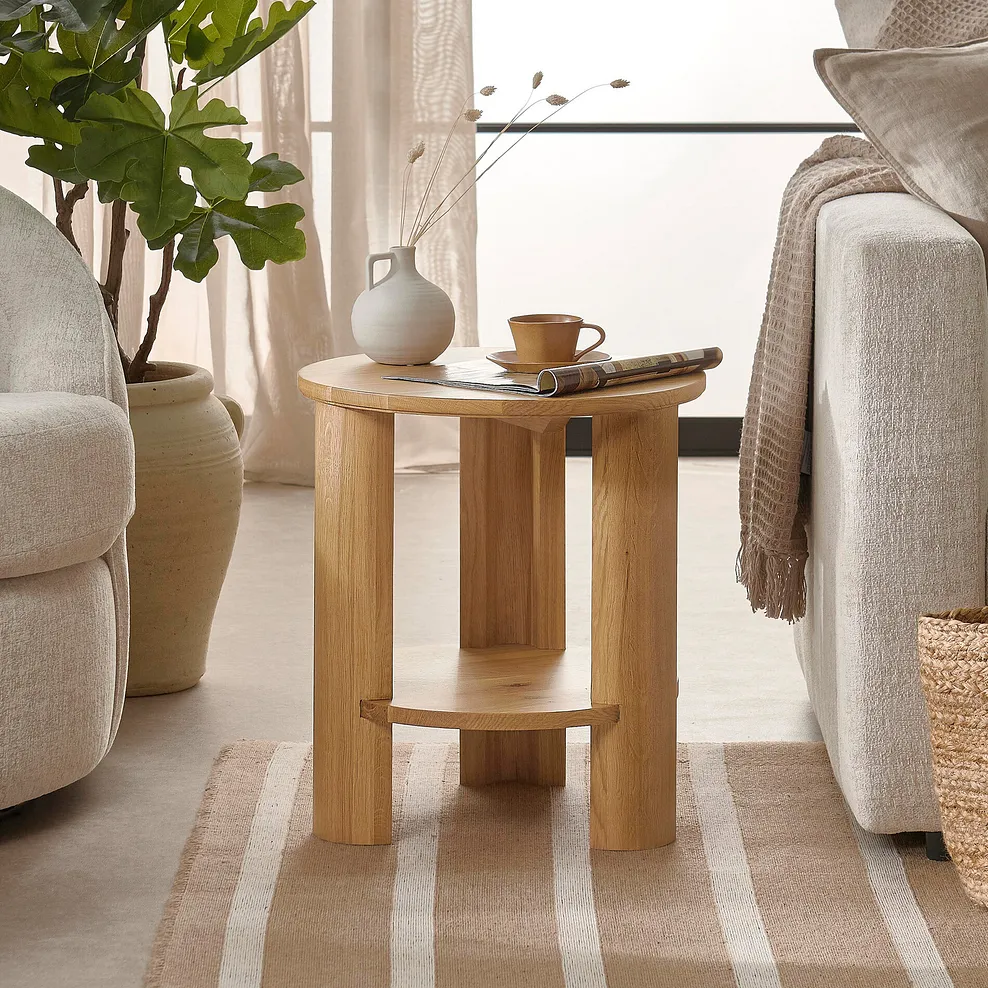 HALO Side Table Natural Oak