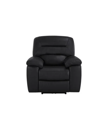 HASTINGS Electric Recliner Armchair Black Leather