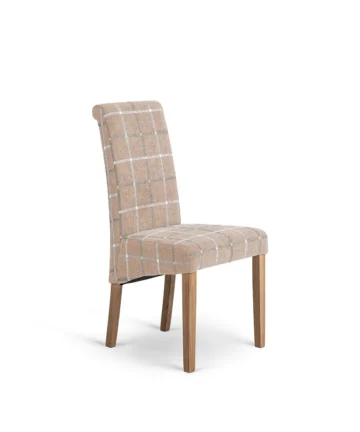 HOVE 4ft 3" Extending Dining Table with 4 Chairs Natural Oak & Painted