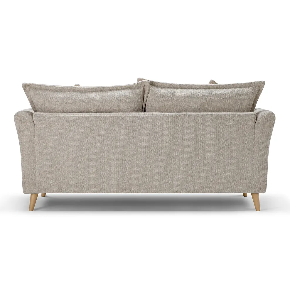 HOXLEY 3 Seater Sofa Biscuit Fabric - Image 10