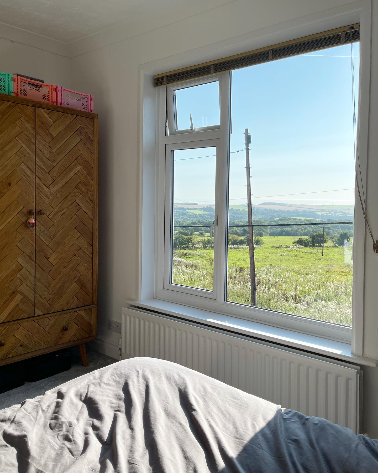 PARQUET Double Wardrobe Brushed & Glazed Solid Oak - Image 15