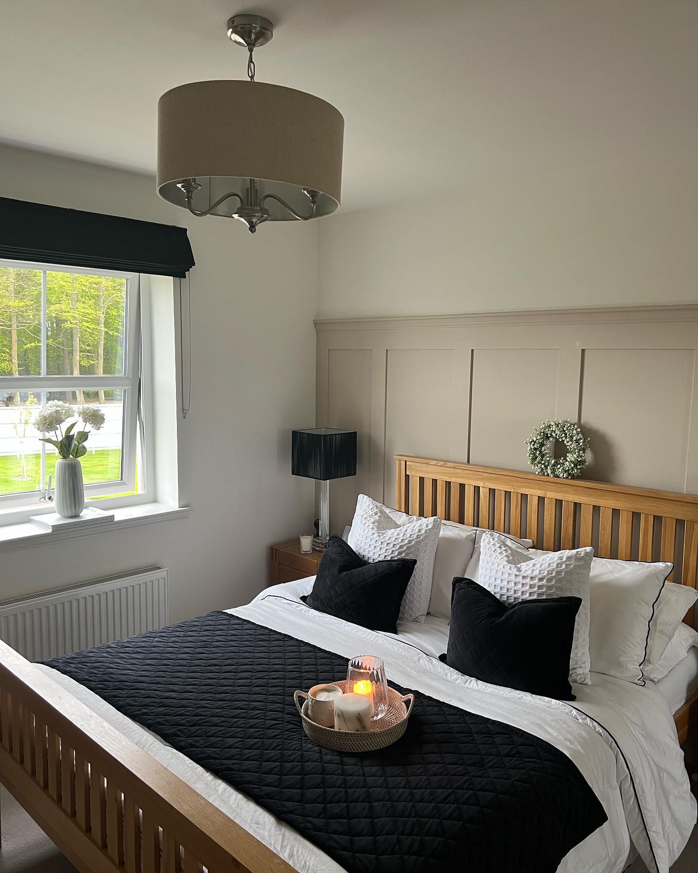 ORIGINAL RUSTIC King-Size Bed Rustic Solid Oak Frame - Image 4