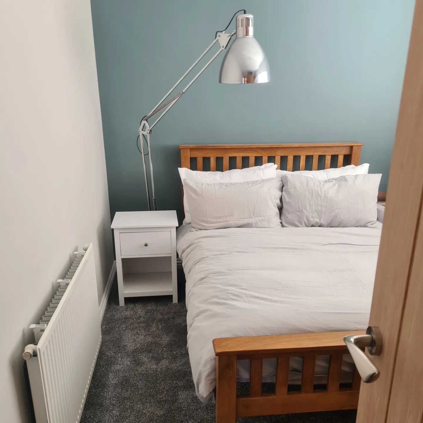 ORIGINAL RUSTIC King-Size Bed Rustic Solid Oak Frame - Image 5