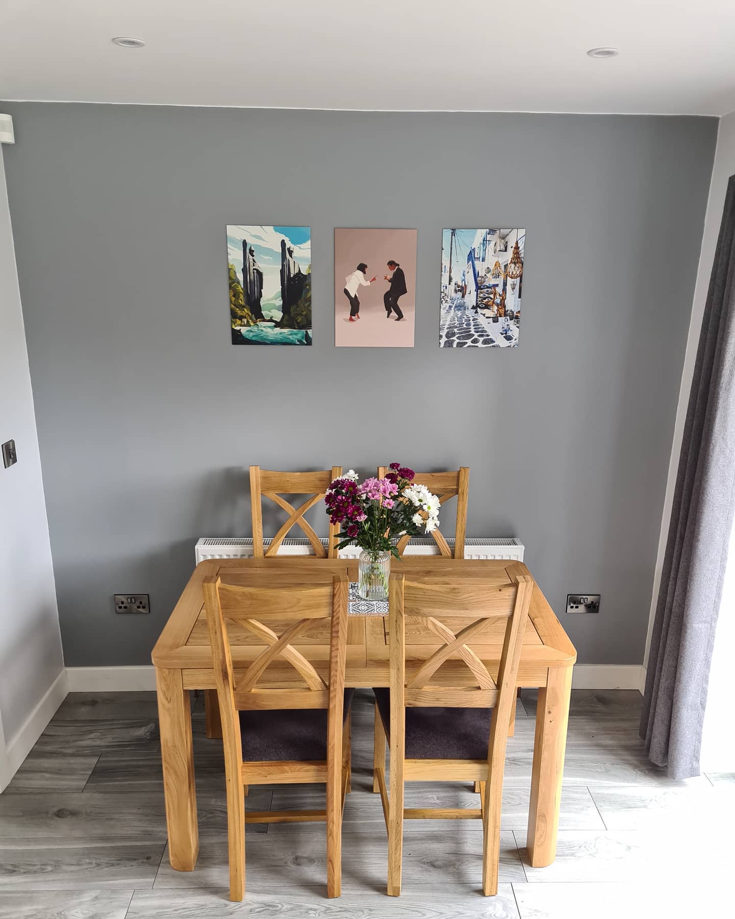 ROMSEY 6-8 Seater Extendable Dining Table Natural Solid Oak - Image 12