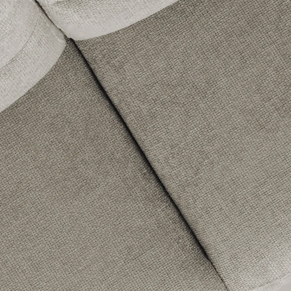 JARROD 3 Seater Recliner Sofa with Power Headrest & Lumbar Support Hopsack Linen Fabric - Image 15