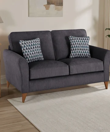 JASMINE 2 Seater Sofa Orkney Graphite Fabric