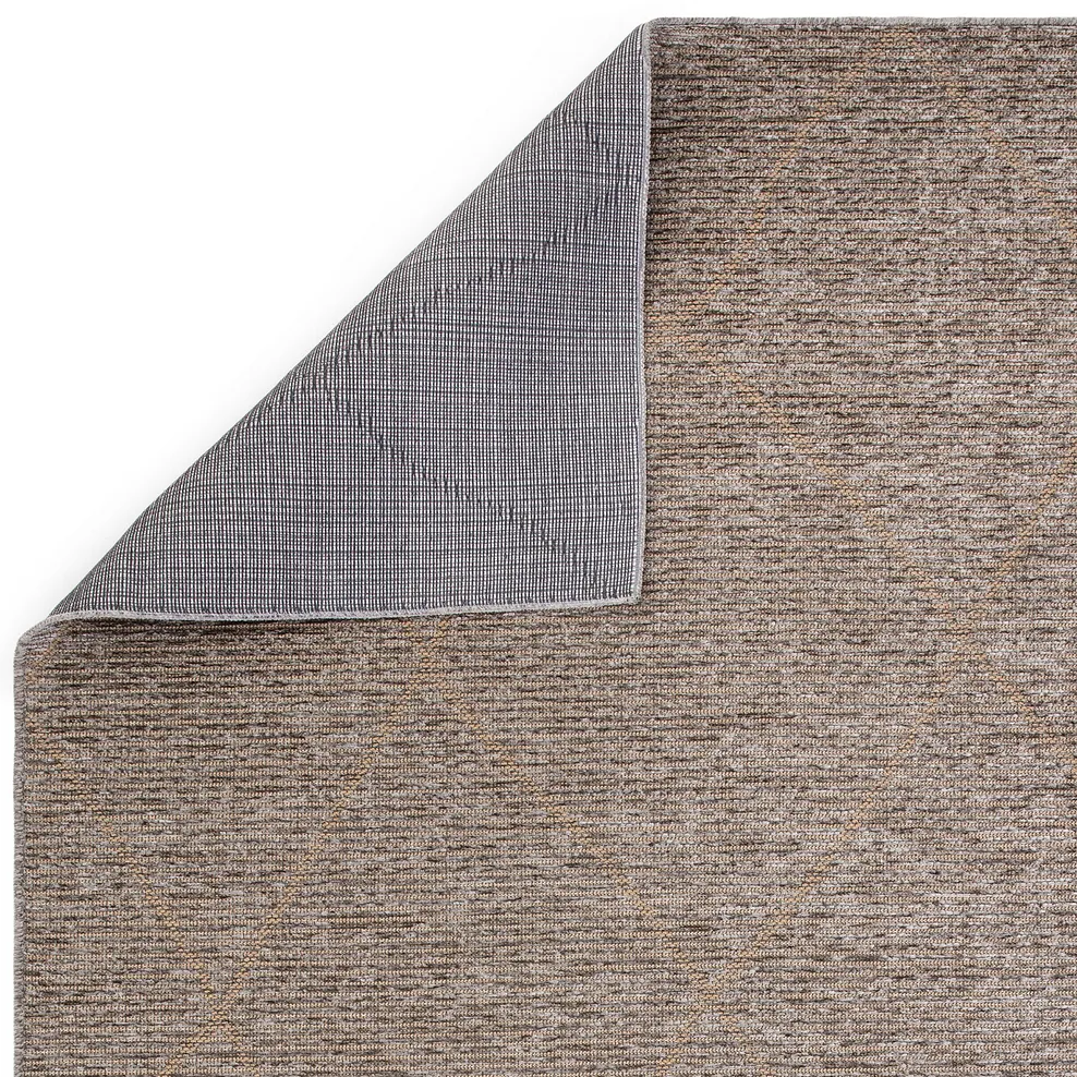 LATTICE RUG 160 x 230cm - Steel - Image 4