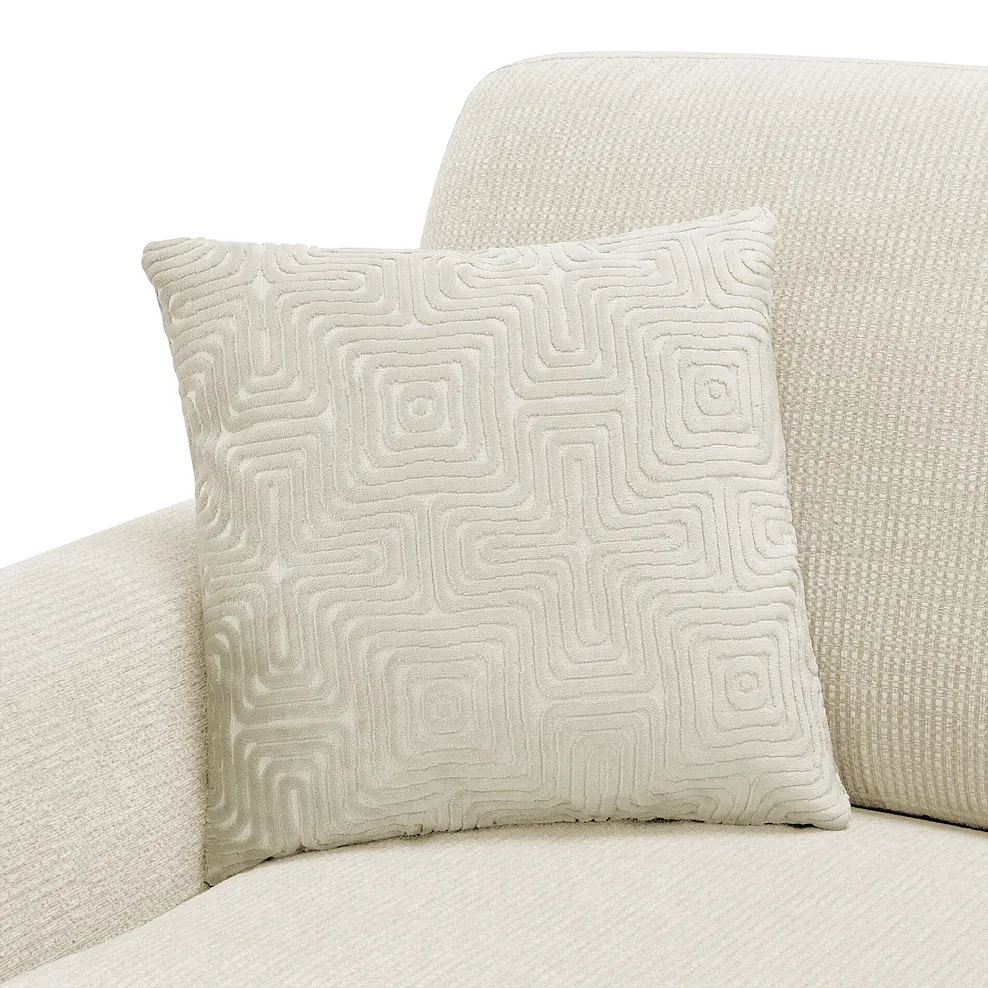 LUDLOW Armchair Cream Fabric - Image 6