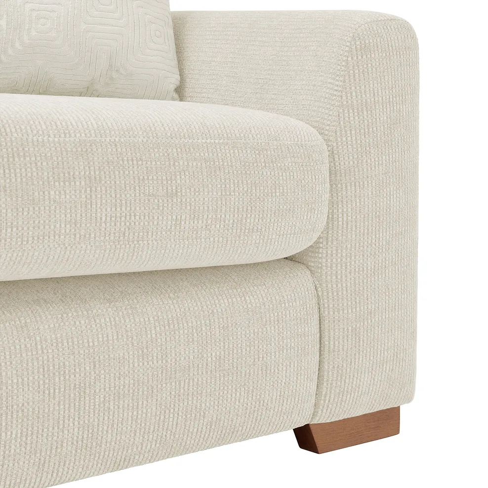 LUDLOW Armchair Cream Fabric - Image 7