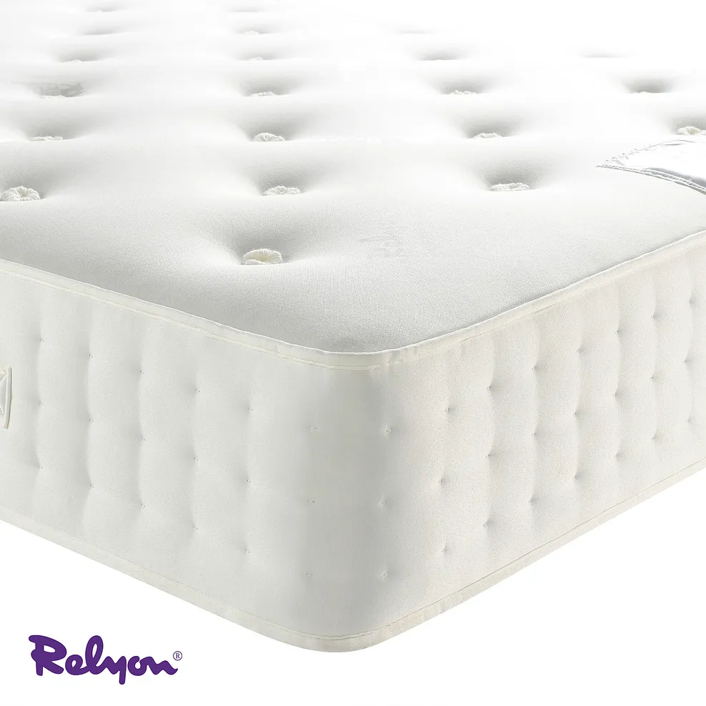LYNTON MATTRESSES King-Size Mattress Wool & Silk - Med/Firm - Image 2