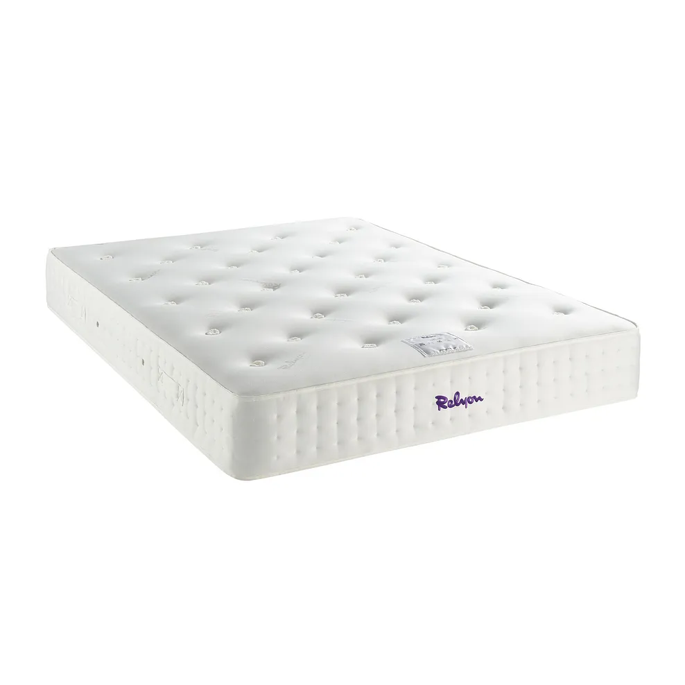 LYNTON MATTRESSES Super King-Size Mattress Wool & Silk - Med/Firm