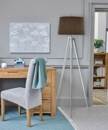 LOWRY FLOOR LAMP Chrome