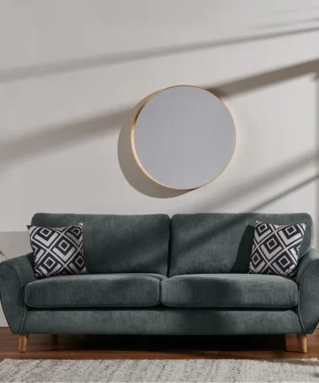 MILNER 4 Seater Sofa Granite Fabric