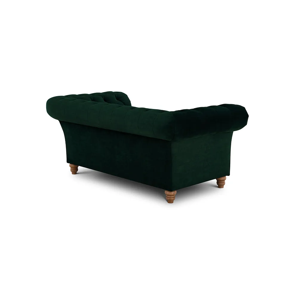 MONTGOMERY 2 Seater Sofa Bottle Green Fabric - Image 5