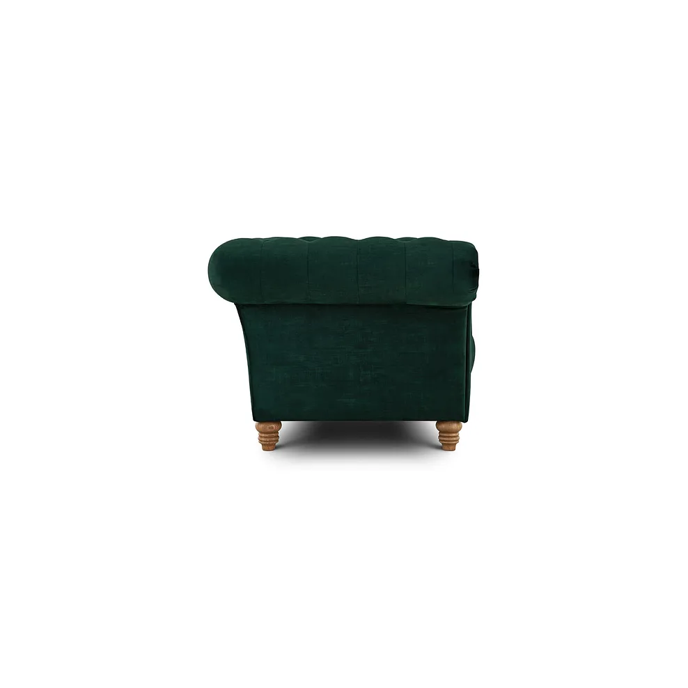 MONTGOMERY 2 Seater Sofa Bottle Green Fabric - Image 6