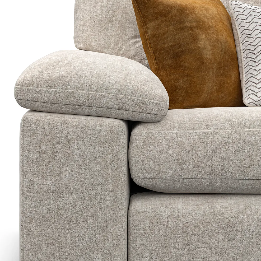 MORGAN 3 Seater Sofa Cupid Beige Fabric - Image 5