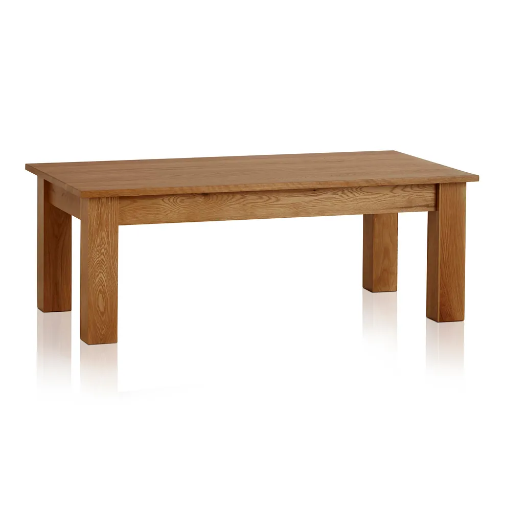 MINIMALIST Coffee Table Natural Solid Oak - Image 2