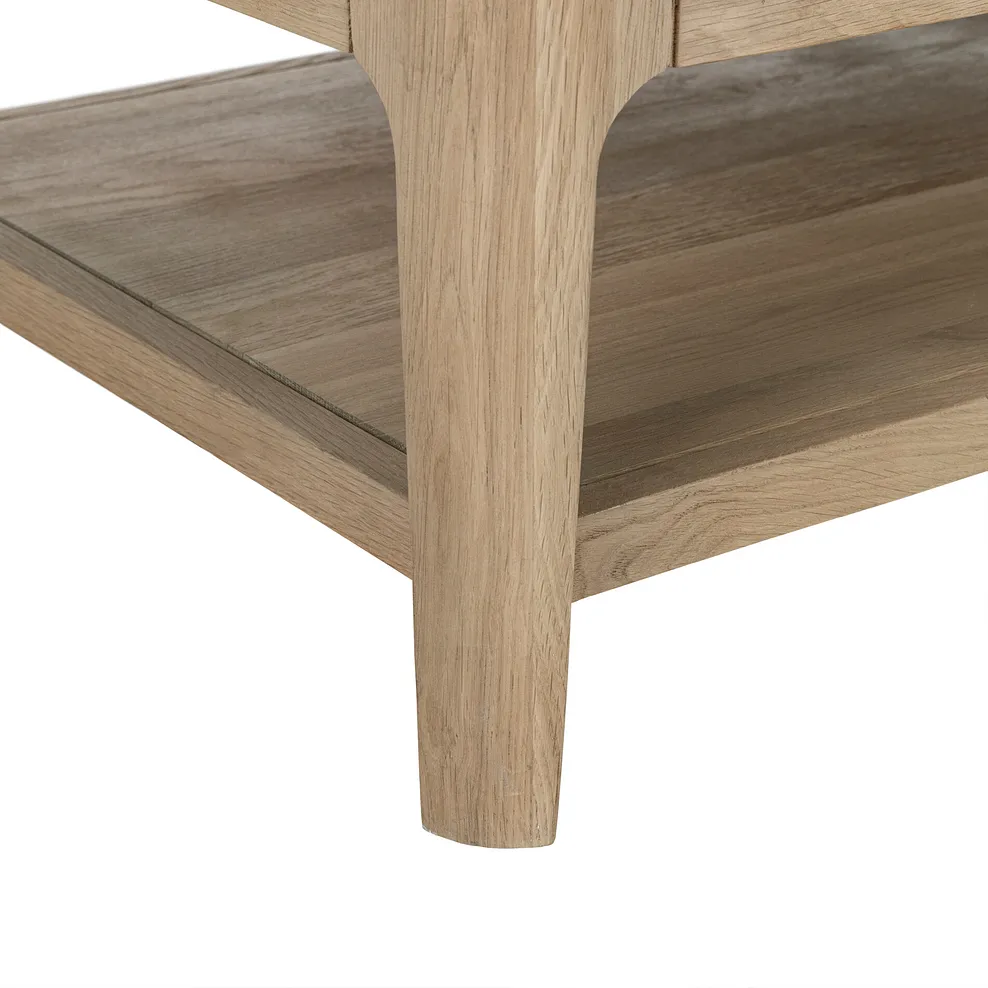 NEWTON Coffee Table Light Natural Solid Oak - Image 7
