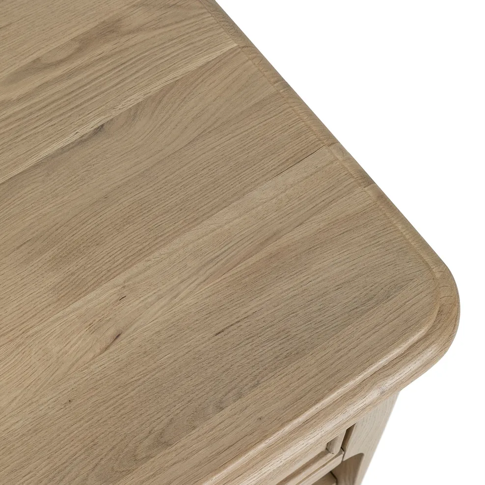 NEWTON Coffee Table Light Natural Solid Oak - Image 9