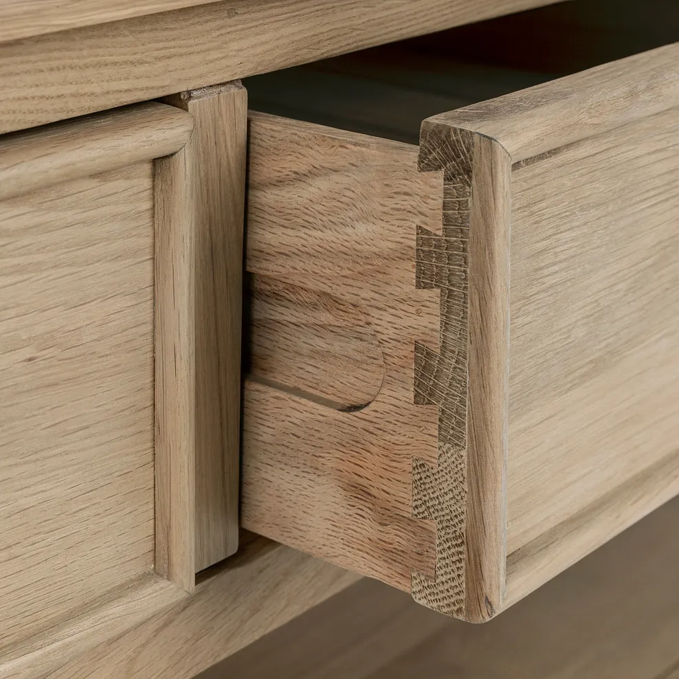 NEWTON Coffee Table Light Natural Solid Oak - Image 11