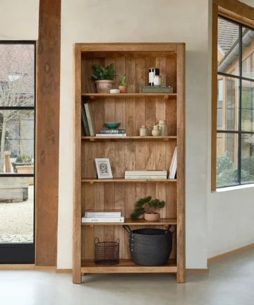 NOAH Bookcase Solid Mango Wood