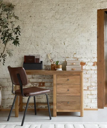 NOAH Desk Solid Mango Wood